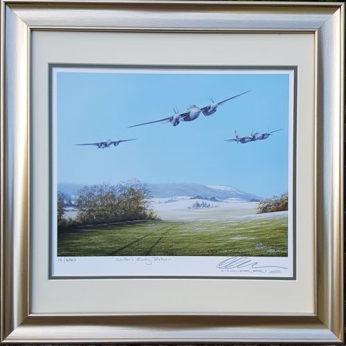 "Winter's Early Return" Framed Limited Edition Print