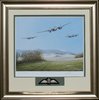 Mosquito Framed Limited Edition Print with replica RAF wings