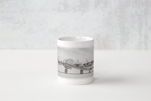 "Lancaster" Fine Art Mug (White)
