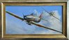 "Top Cover" Original Oil Painting of Hawker Hurricanes